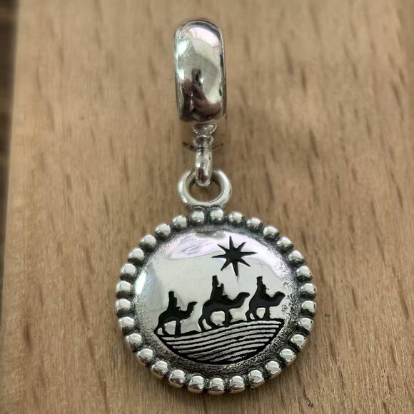 Pandora Three Kings Gift Of The Magi Charm, S925 Silver Bracelets - Picture 1 of 4
